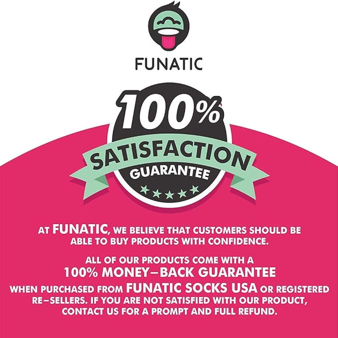 FUNATIC Socks with Funny Sayings - Novelty Gifts for Men, Women, Teens - Sarcastic, Profane, Rude