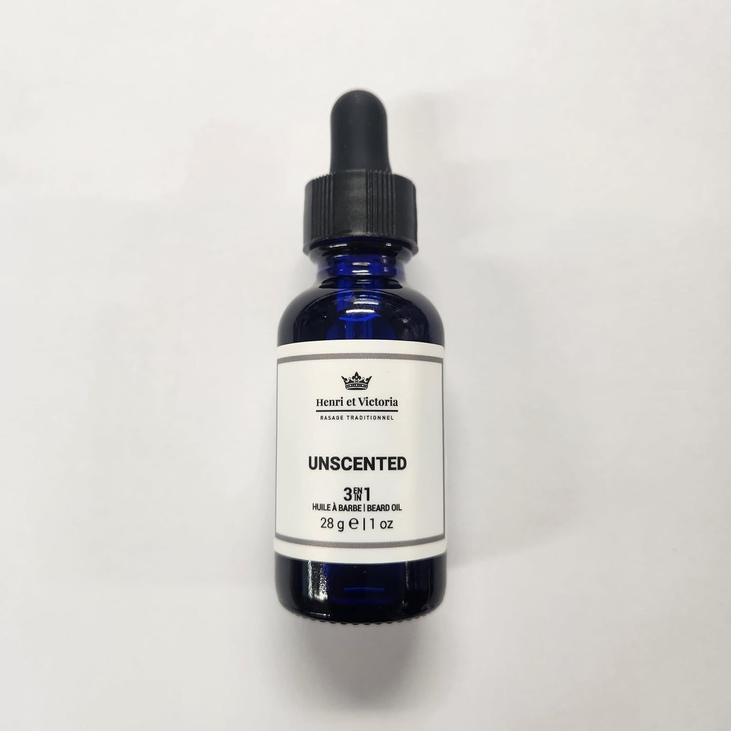 Beard Oil Fragrance-Free, Unscented | Canadian Made by Skilled Artisan | Moisturizing, Non-Greasy, Natural Ingredients | 28g (1oz)