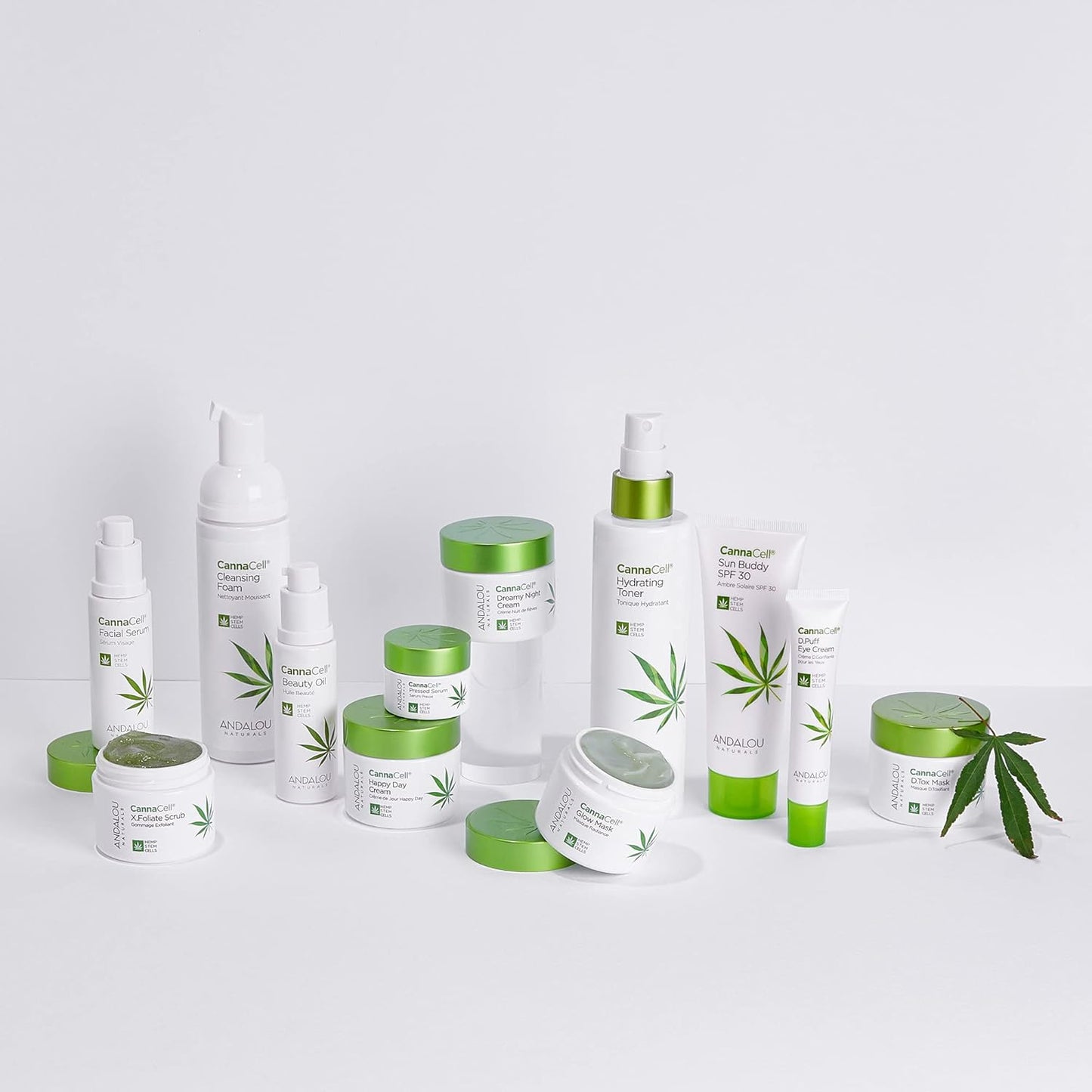 Andalou Naturals CannaCell D.puff Eye Cream, 0.6 Ounce