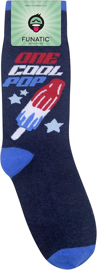 FUNATIC Funny and Crazy Socks with Sayings - Novelty Gifts for Men, Women, Teens