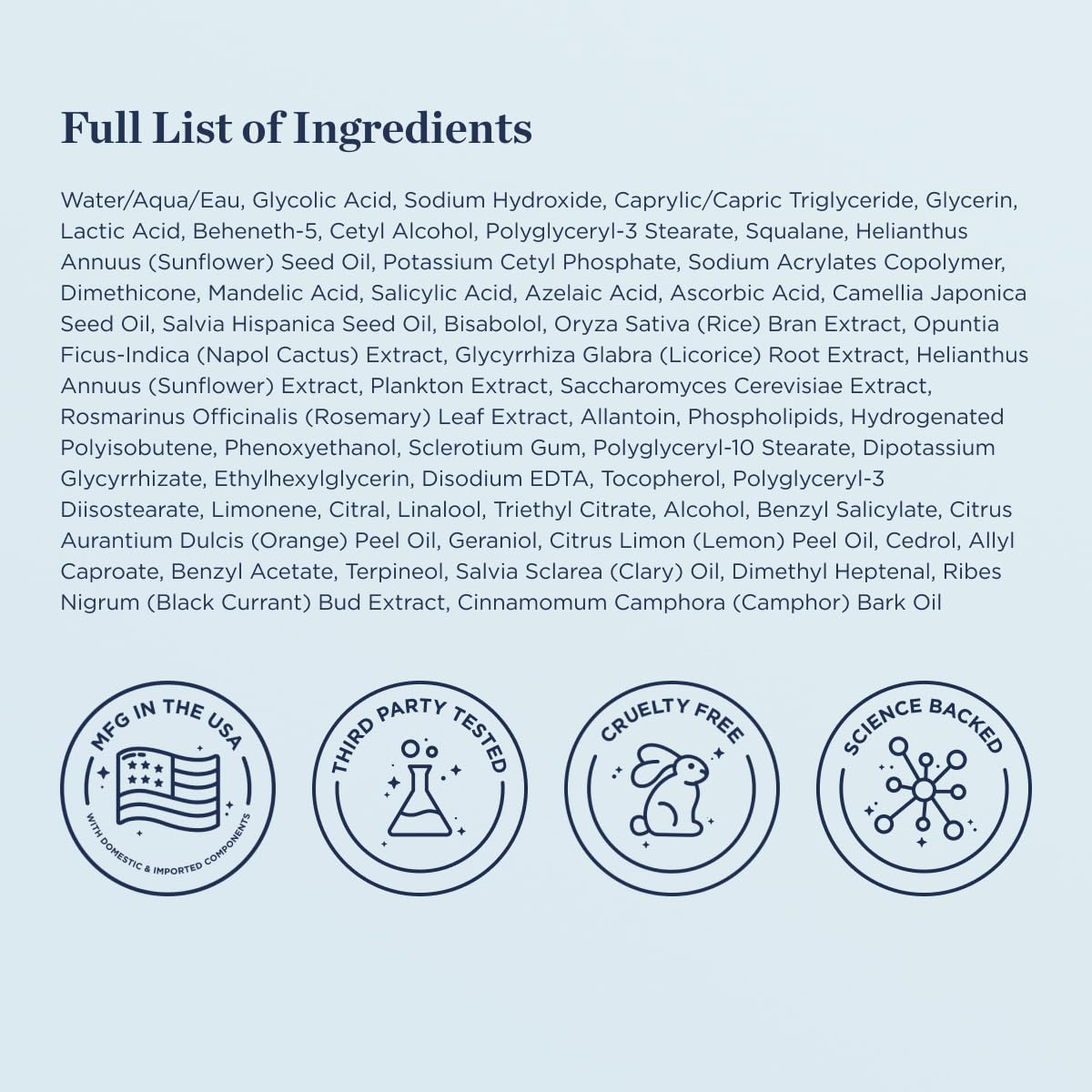 Refine + Reveal Multi-Acid Mask for Aging Skin, Anti-Wrinkle Exfoliating Formula for Smooth Skin- Target Dark Spots, Large Pores w/Glycolic, Lactic, Mandelic, Salicylic, Azelaic Acid