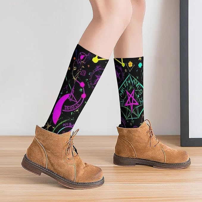 Women's Comfortable And Breathable Socks Fashion Dress Decor Socks