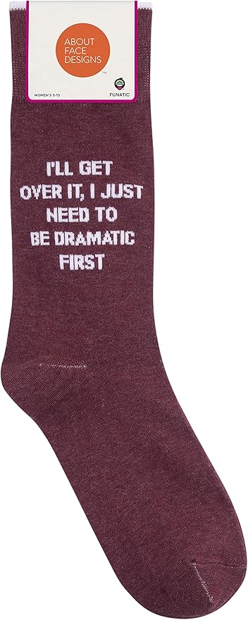 FUNATIC Socks with Funny Sayings - Novelty Gifts for Men, Women, Teens - Sarcastic, Profane, Rude