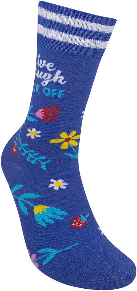 FUNATIC Socks with Funny Sayings - Novelty Gifts for Men, Women, Teens - Sarcastic, Profane, Rude