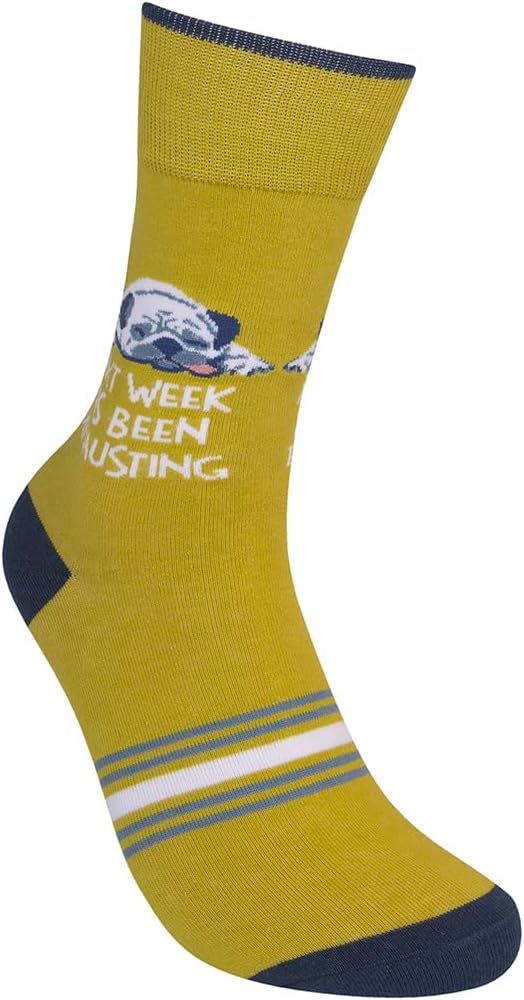 FUNATIC Funny and Crazy Socks with Sayings - Novelty Gifts for Men, Women, Teens