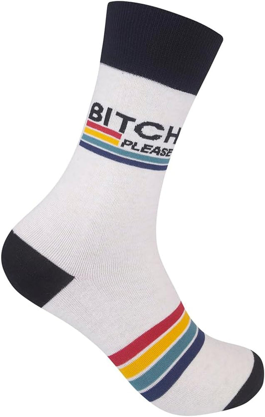 FUNATIC Socks with Funny Sayings - Novelty Gifts for Men, Women, Teens - Sarcastic, Profane, Rude