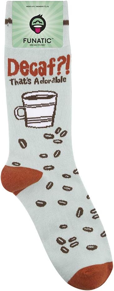 FUNATIC Socks with Funny Sayings - Novelty Gifts for Men, Women, Teens - Sarcastic, Profane, Rude