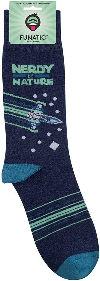 FUNATIC Funny and Crazy Socks with Sayings - Novelty Gifts for Men, Women, Teens