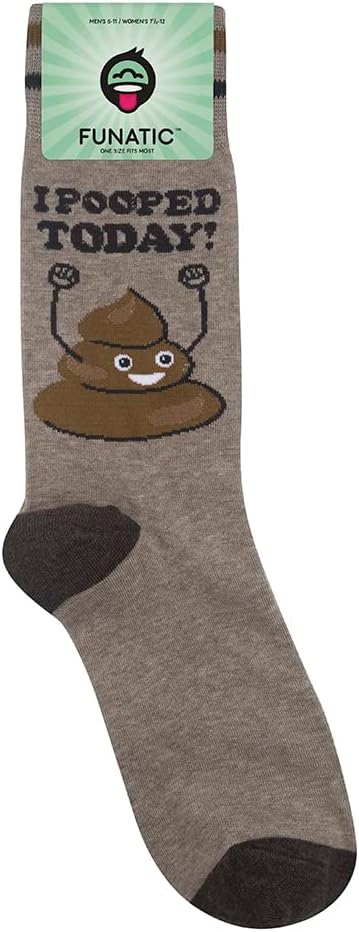 FUNATIC Socks with Funny Sayings - Novelty Gifts for Men, Women, Teens - Sarcastic, Profane, Rude