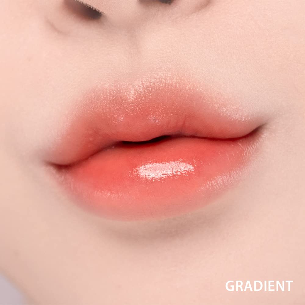 Espoir Dirty Neon vegan shine lipstick #6 Tangy (4.5g) | Wearable Shine Neon with Bright Acid Color Lip Stick | a Moist and Soft, Long Lasting Lipstick | Korean Makeup