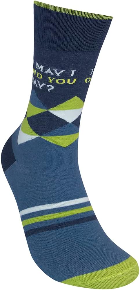 FUNATIC Funny and Crazy Socks with Sayings - Novelty Gifts for Men, Women, Teens