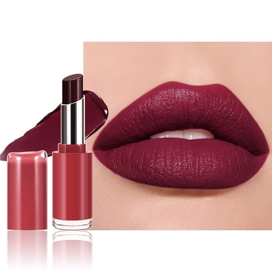 Honey Lipstick Tinted Lip Balm - Matte Tint Cream Lipsticks for All Skin Tones, Hydrating Lip Stain, Can be Buildable Blendable Nourishing Moisturizing Suitable for Women to Every Day Makeup 08