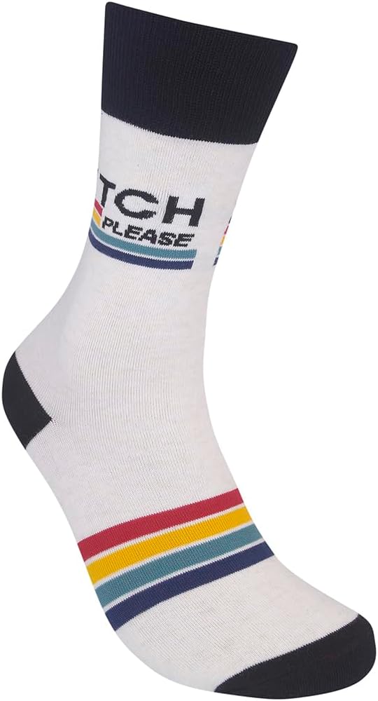 FUNATIC Socks with Funny Sayings - Novelty Gifts for Men, Women, Teens - Sarcastic, Profane, Rude