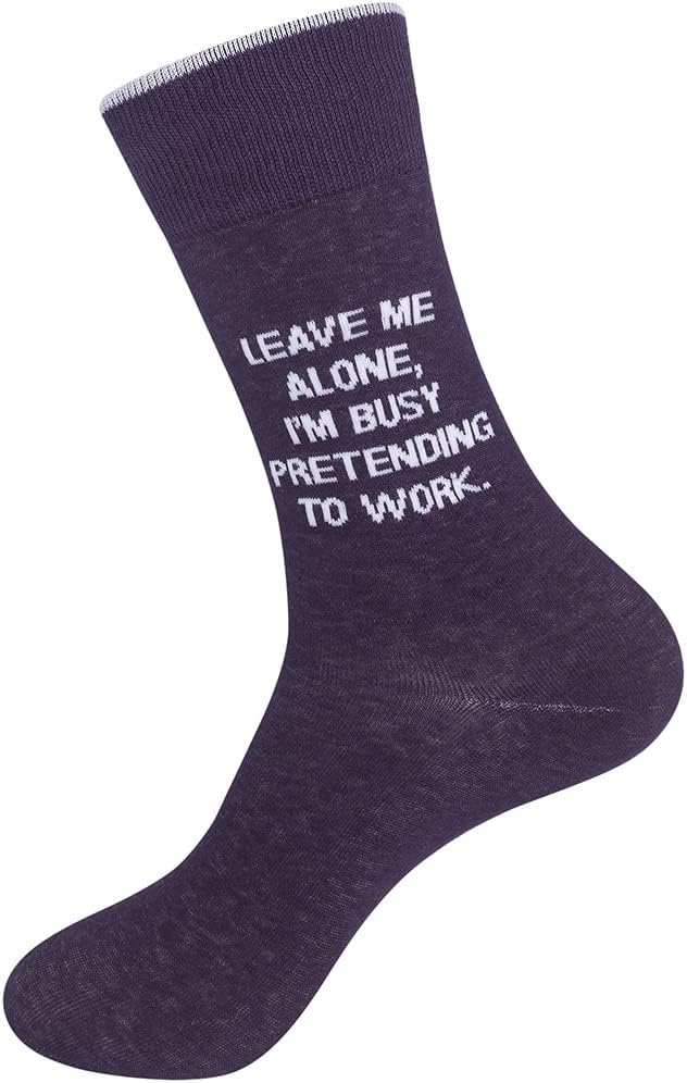FUNATIC Socks with Funny Sayings - Novelty Gifts for Men, Women, Teens - Sarcastic, Profane, Rude