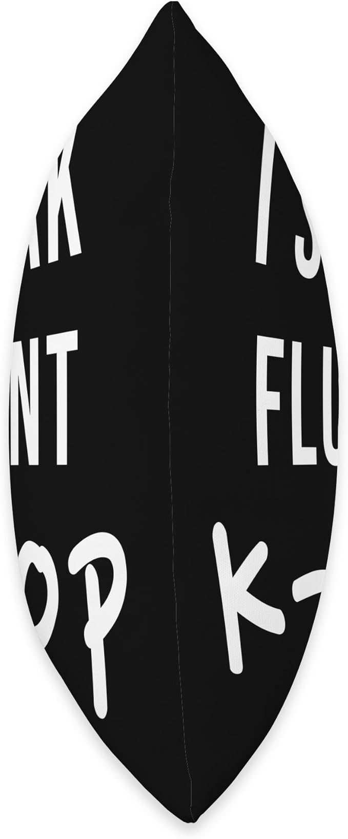 I Speak Fluent Kpop Fan Funny Korean K-pop Music Lover Women Throw Pillow