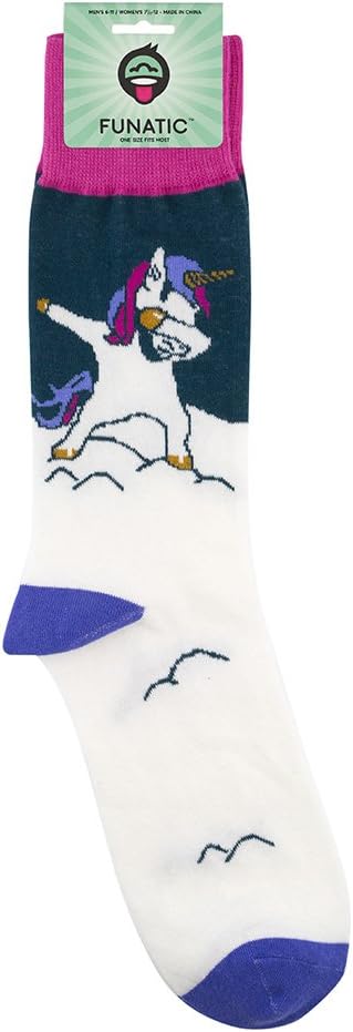 FUNATIC Socks with Funny Sayings - Novelty Gifts for Men, Women, Teens - Sarcastic, Profane, Rude