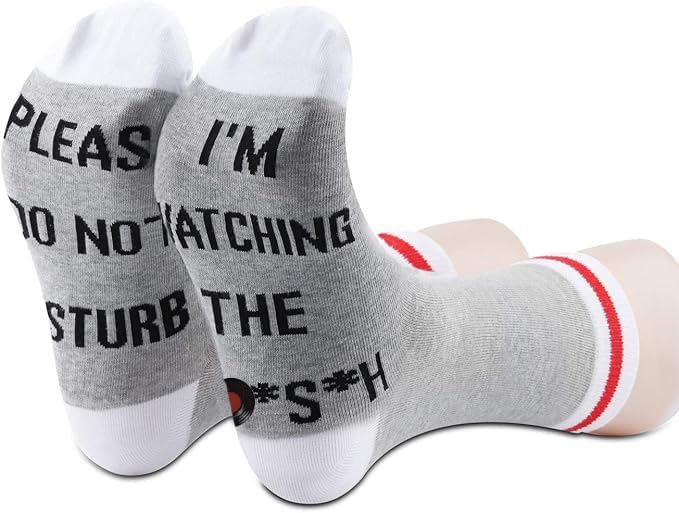 GJTIM 2PAIRS TV Show Inspired Gift Novelty Socks Merchandise for Men Women