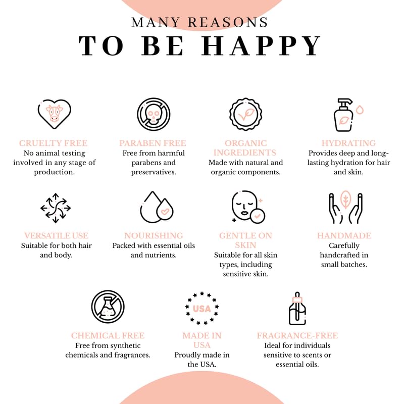 Vanman - Protection Oil Serum For Hair Growth - Infused With Castor, Jojoba, Almond, Olive, Emu, Coconut Oil - Fragrance-Free Growth Serum For Dry and Frizzy Hair - 1 Ounce