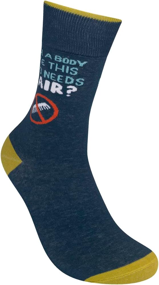 FUNATIC Funny and Crazy Socks with Sayings - Novelty Gifts for Men, Women, Teens