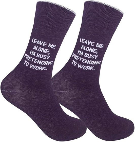 FUNATIC Socks with Funny Sayings - Novelty Gifts for Men, Women, Teens - Sarcastic, Profane, Rude