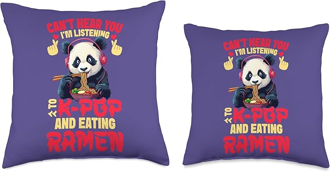 Kpop Funny K-pop K pop Throw Pillow