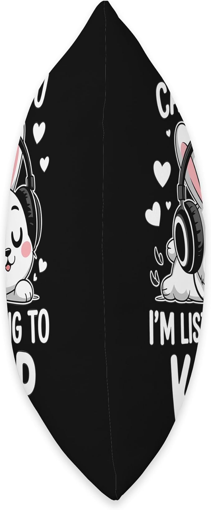 Can't Hear You I'm Listening K-Pop Kawaii Kpop Throw Pillow