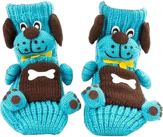 Animal Socks, Cute Plush Animals Hug Sock for Women, Long Stocking Sock for Christmas Gifts, Cozy Fall & Winter