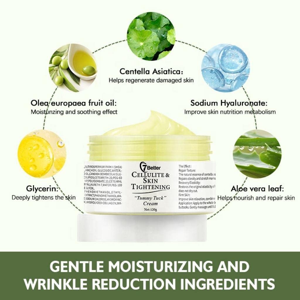 Stretch Marks and Scars Removal Cream for Pregnancy - Scars Repair, Abdominal Firming, and Gentle Stretch Marks Eradication Skincare Body