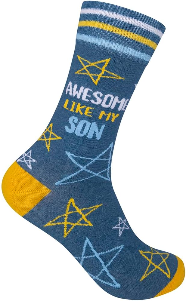 FUNATIC Funny and Crazy Socks with Sayings - Novelty Gifts for Men, Women, Teens