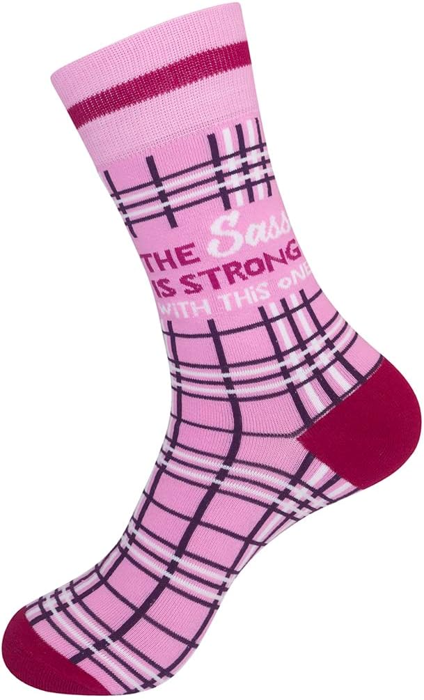 FUNATIC Funny and Crazy Socks with Sayings - Novelty Gifts for Men, Women, Teens