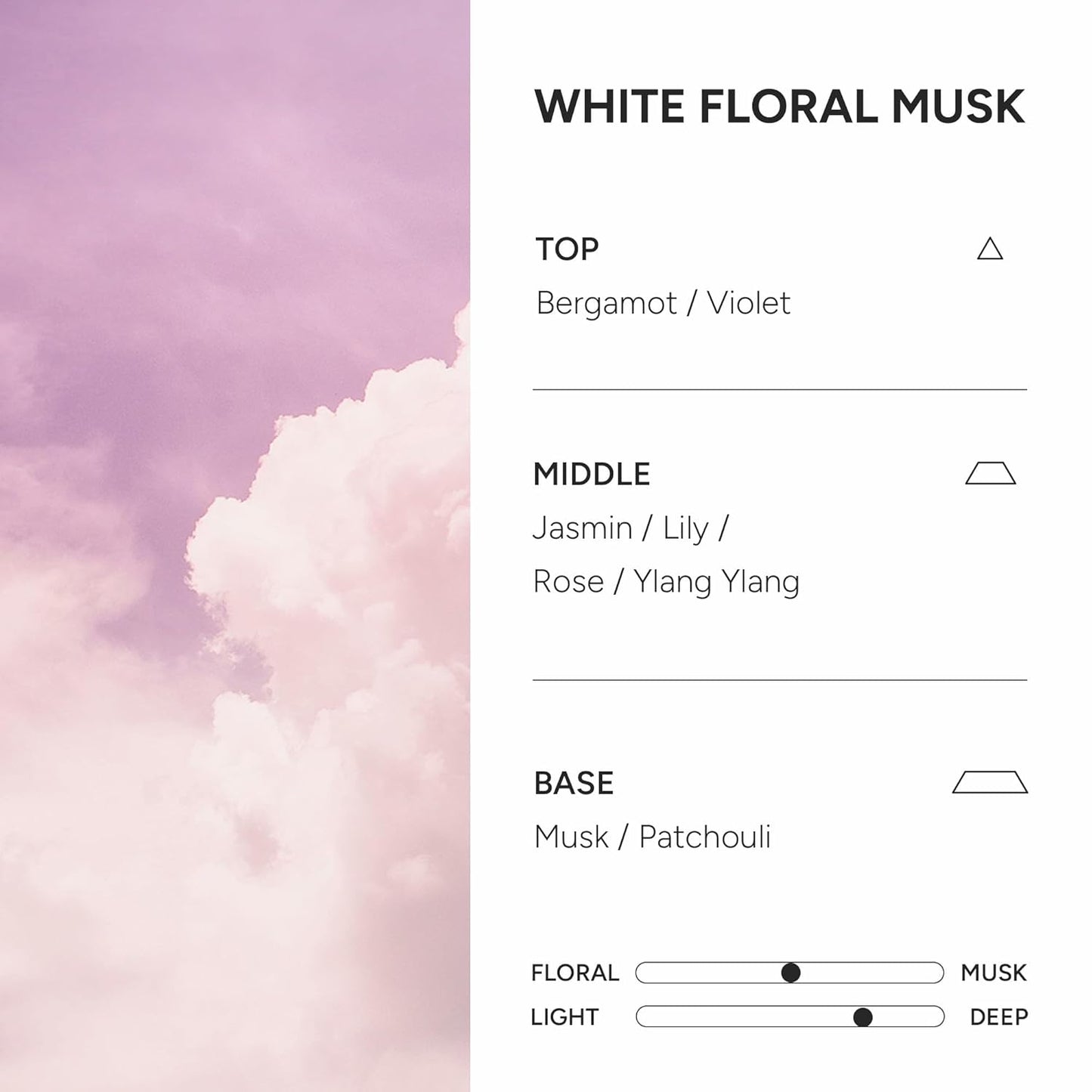 Perfumed Hair Oil & Serum – Korean Hair Essence Oil for Frizzy Hair, Shine & Damage Repair – Argan Oils & Amino Acids – Sulfate & Paraben-Free – White Floral Musk, 100ml / 3.38 fl oz