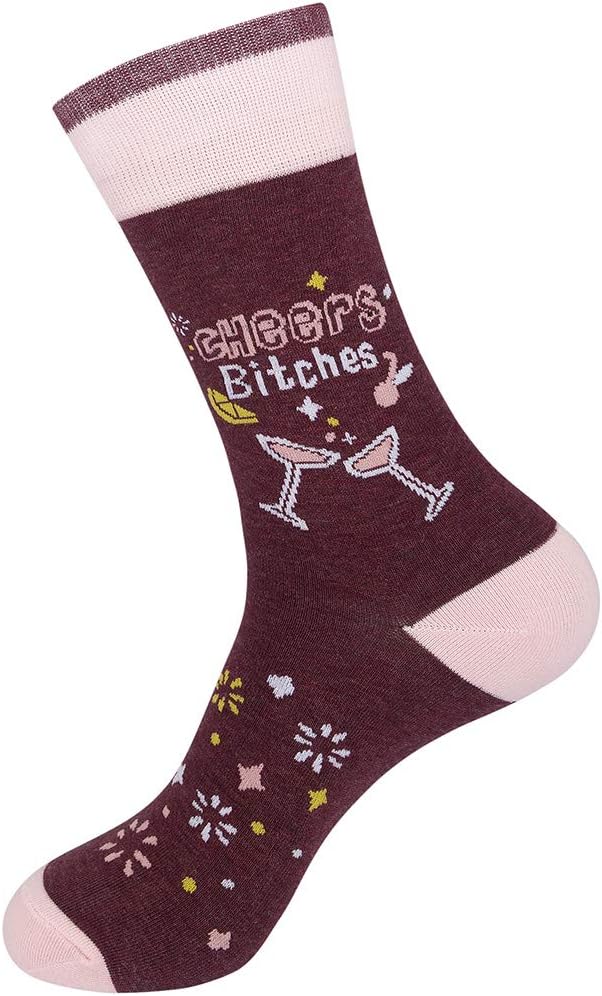 FUNATIC Socks with Funny Sayings - Novelty Gifts for Men, Women, Teens - Sarcastic, Profane, Rude