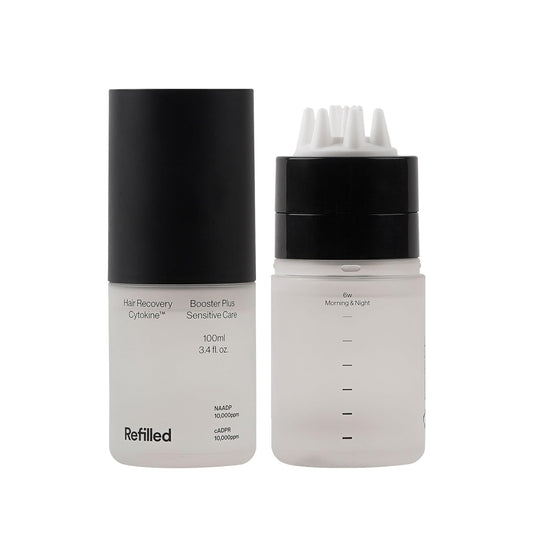 Hair-Recovery Cytokine Booster, 3.38 Fl.Oz.– Hair Regrowth Tonic for Thinning Hair, Hair Loss Treatment, Stimulates Follicles, Thicker, Stronger Hair (Sensitive)