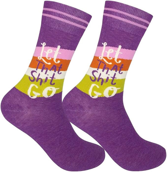 FUNATIC Funny and Crazy Socks with Sayings - Novelty Gifts for Men, Women, Teens