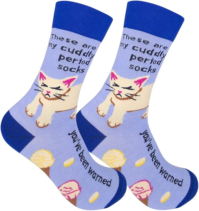 FUNATIC Funny and Crazy Socks with Sayings - Novelty Gifts for Men, Women, Teens