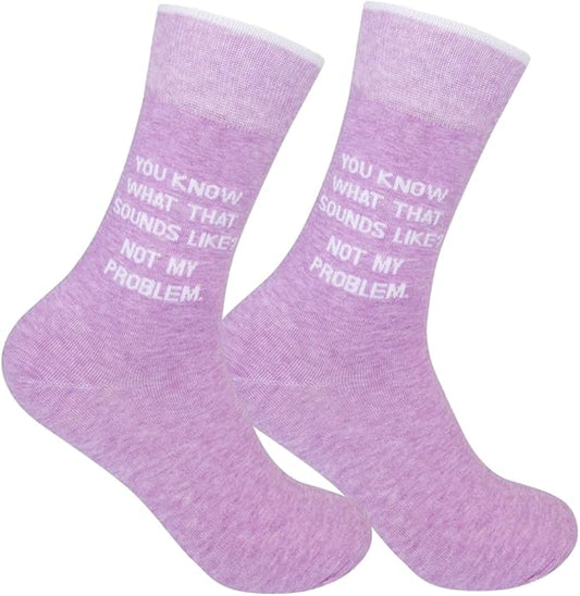 FUNATIC Socks with Funny Sayings - Novelty Gifts for Men, Women, Teens - Sarcastic, Profane, Rude