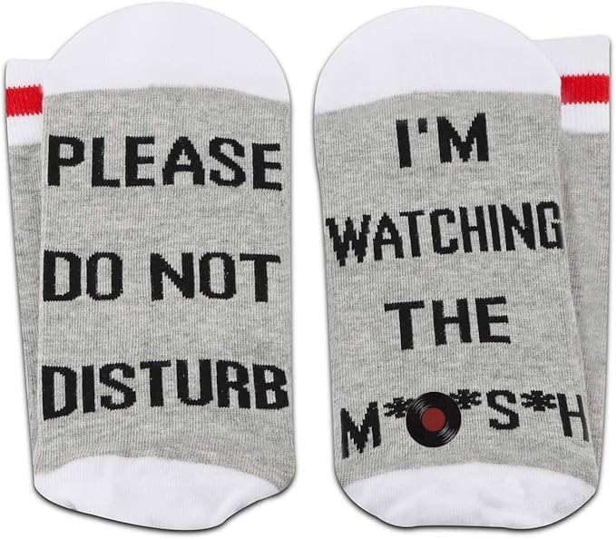 GJTIM 2PAIRS TV Show Inspired Gift Novelty Socks Merchandise for Men Women