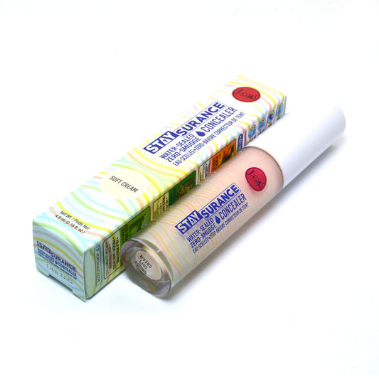Jcat Beauty Professional Staysurance Water Sealed Zero Smudge Concealer Face and Body + Free ZipBag (SHC104 : SOFT CREAM)