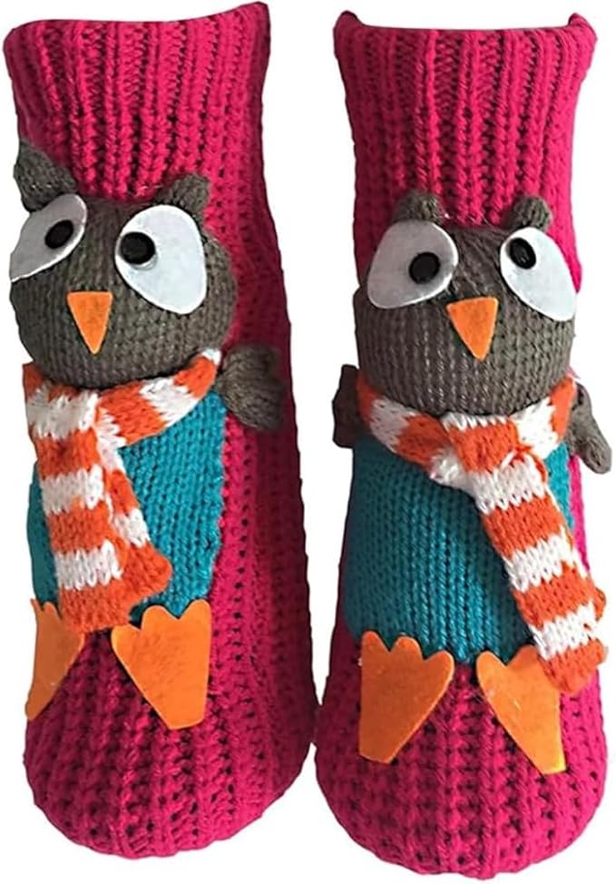 Animal Socks, Cute Plush Animals Hug Sock for Women, Long Stocking Sock for Christmas Gifts, Cozy Fall & Winter