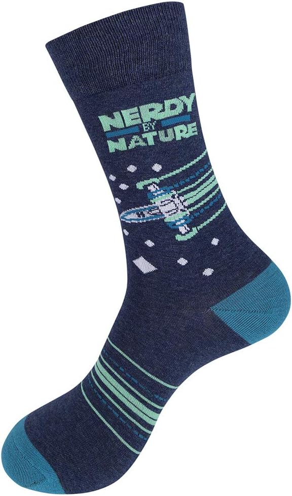 FUNATIC Funny and Crazy Socks with Sayings - Novelty Gifts for Men, Women, Teens