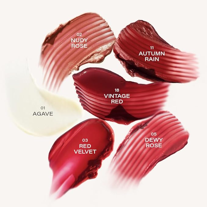 Melixir Vegan Lip Butter (12 Colors), Hydrating Tinted Lip Balm Stick, Bee-Free, Petrolatum-Free, Plant-Based, Moisturizes Dry & Chapped Lips With Shea Butter, Sheer, Natural Finish - #05 Dewy Rose
