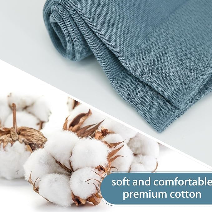 FGZ Mens Crew Socks Breathable Cotton Soft Casual Thin Socks for Work,Sport & Everyday Wear,5 Pairs