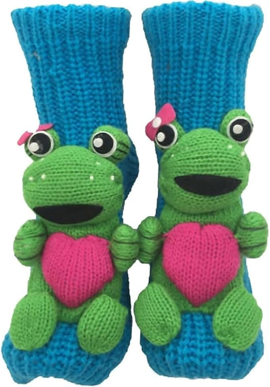 Animal Socks, Cute Plush Animals Hug Sock for Women, Long Stocking Sock for Christmas Gifts, Cozy Fall & Winter