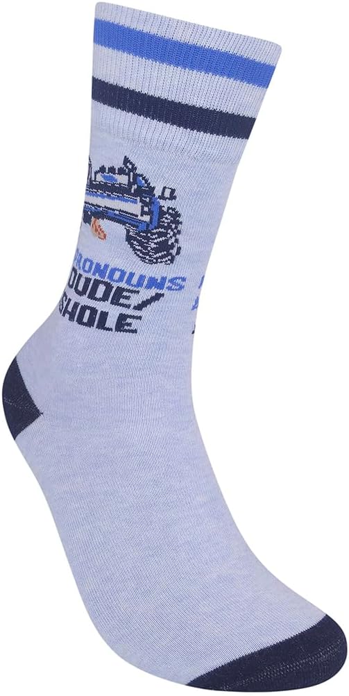 FUNATIC Socks with Funny Sayings - Novelty Gifts for Men, Women, Teens - Sarcastic, Profane, Rude