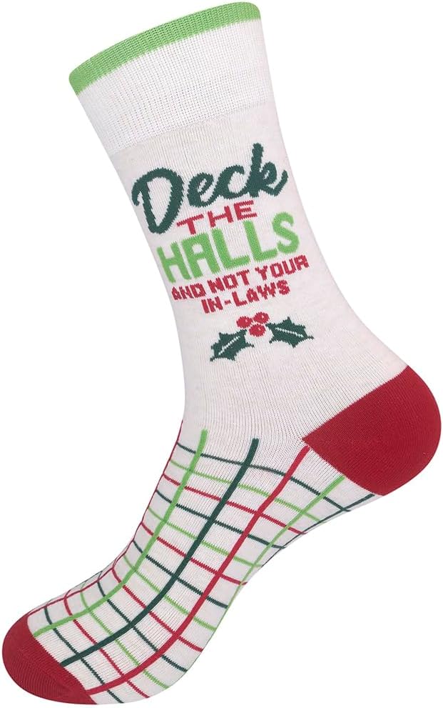 FUNATIC Socks with Funny Sayings - Novelty Gifts for Men, Women, Teens - Sarcastic, Profane, Rude