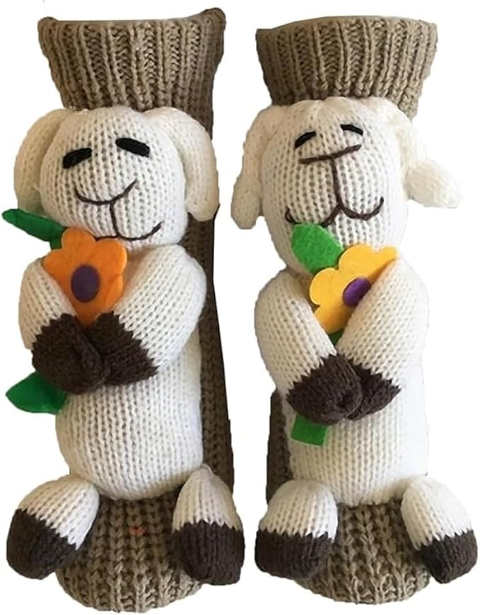 Animal Socks, Cute Plush Animals Hug Sock for Women, Long Stocking Sock for Christmas Gifts, Cozy Fall & Winter