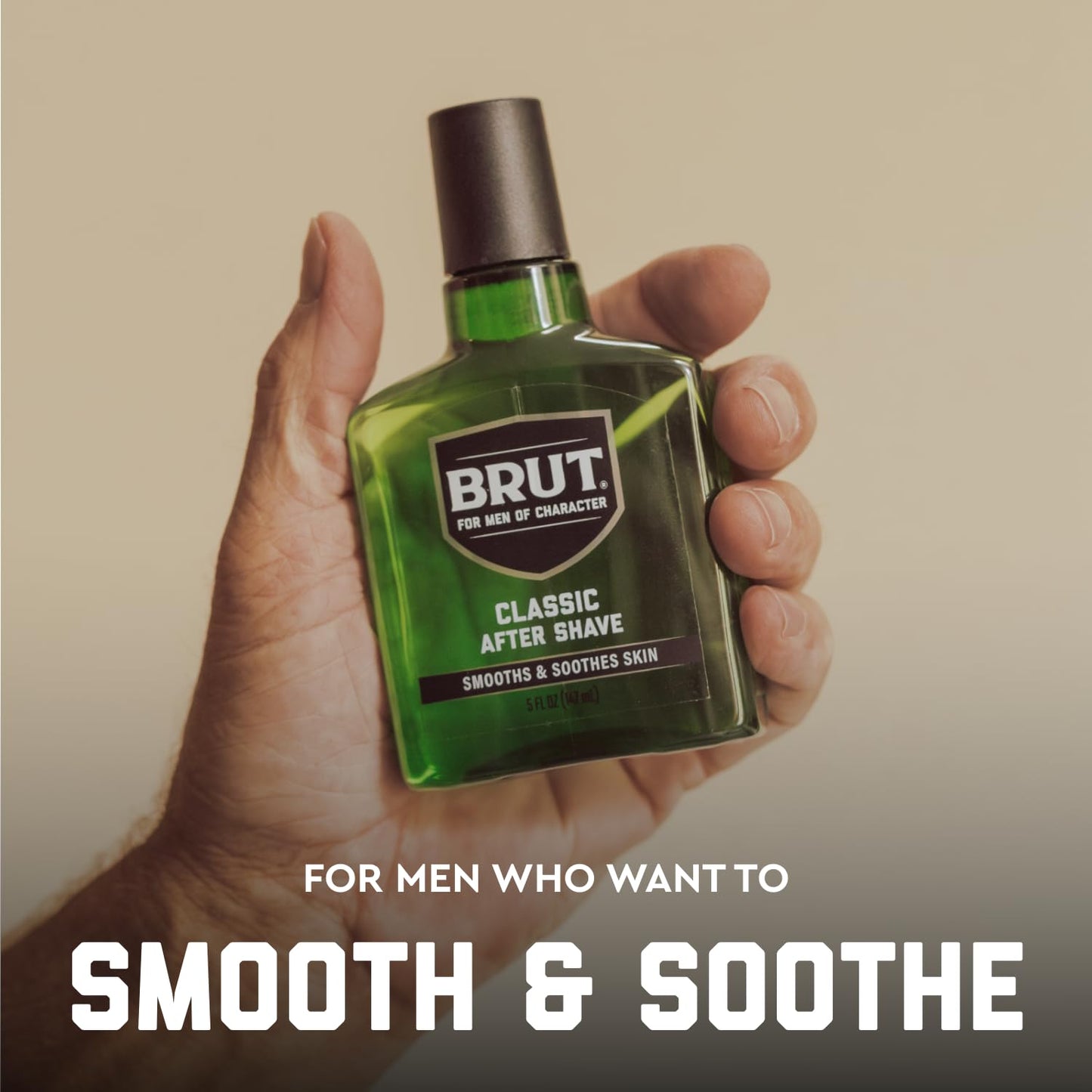 Brut After Shave Original Fragnance, 5 Ounce (926630) (Pack of 2)