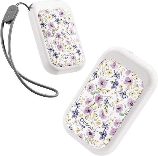 OCOOPA AI Magnetic Hand Warmers Rechargeable 2 Pack, 5000mAh Ultra-Thin Electric Glove Heater Handwarmer,UL Certified, Men Women Gifts for Christmas,Birthday,Winter Essentials,UT4 Young