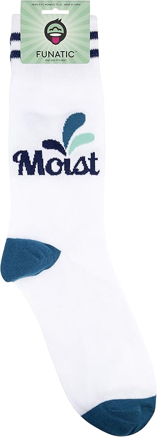 FUNATIC Funny and Crazy Socks with Sayings - Novelty Gifts for Men, Women, Teens