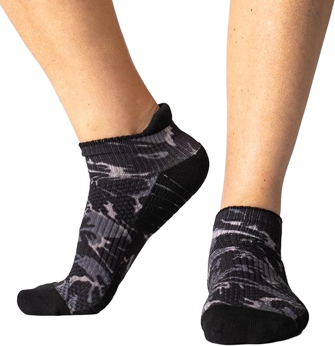 Viasox Ankle Compression Socks for Women & Men, 14 mmHg Support Improves Circulation, Extra Cushioned